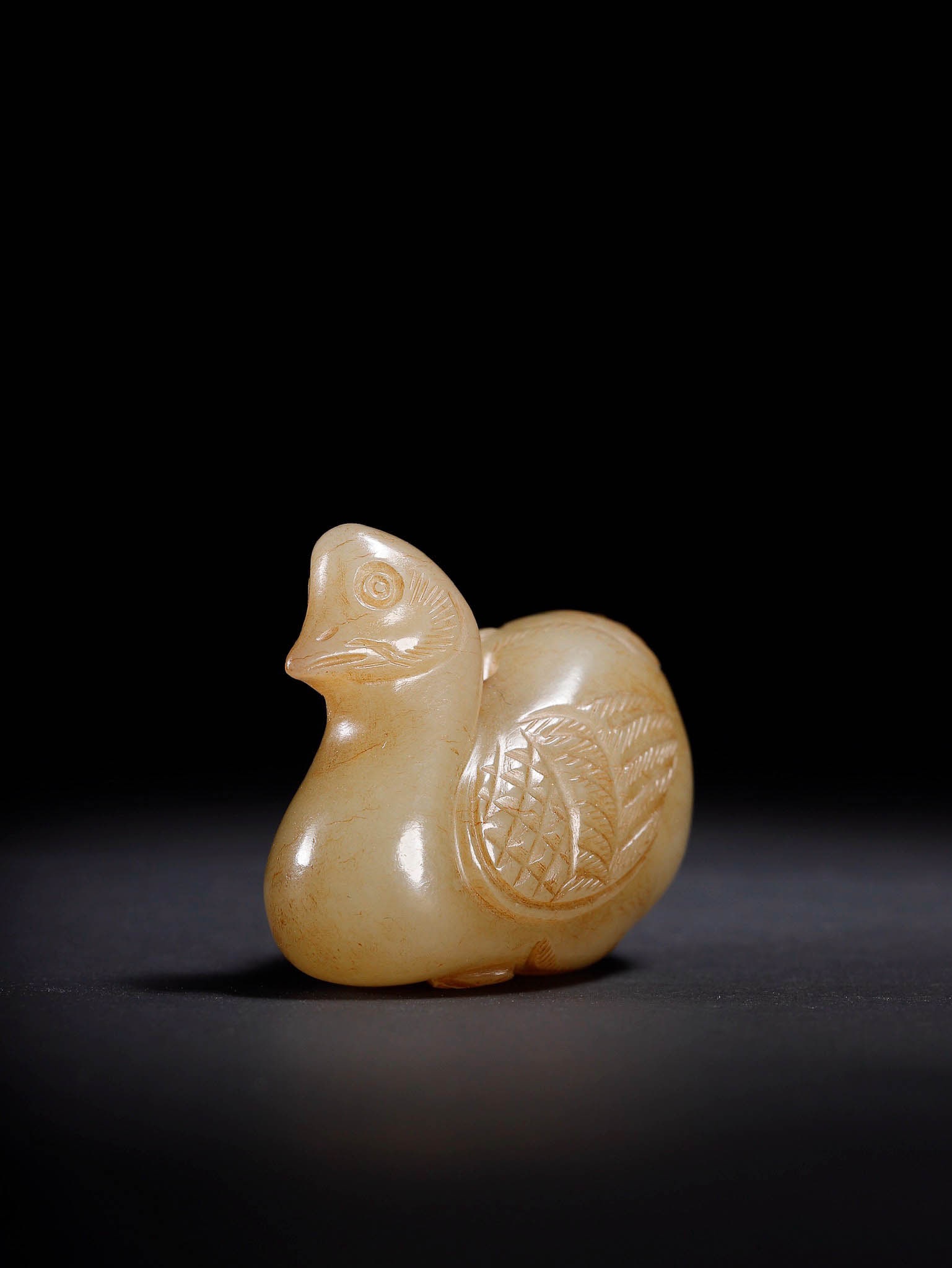 Hetian Jade Duck?Shaped Pendant - 3