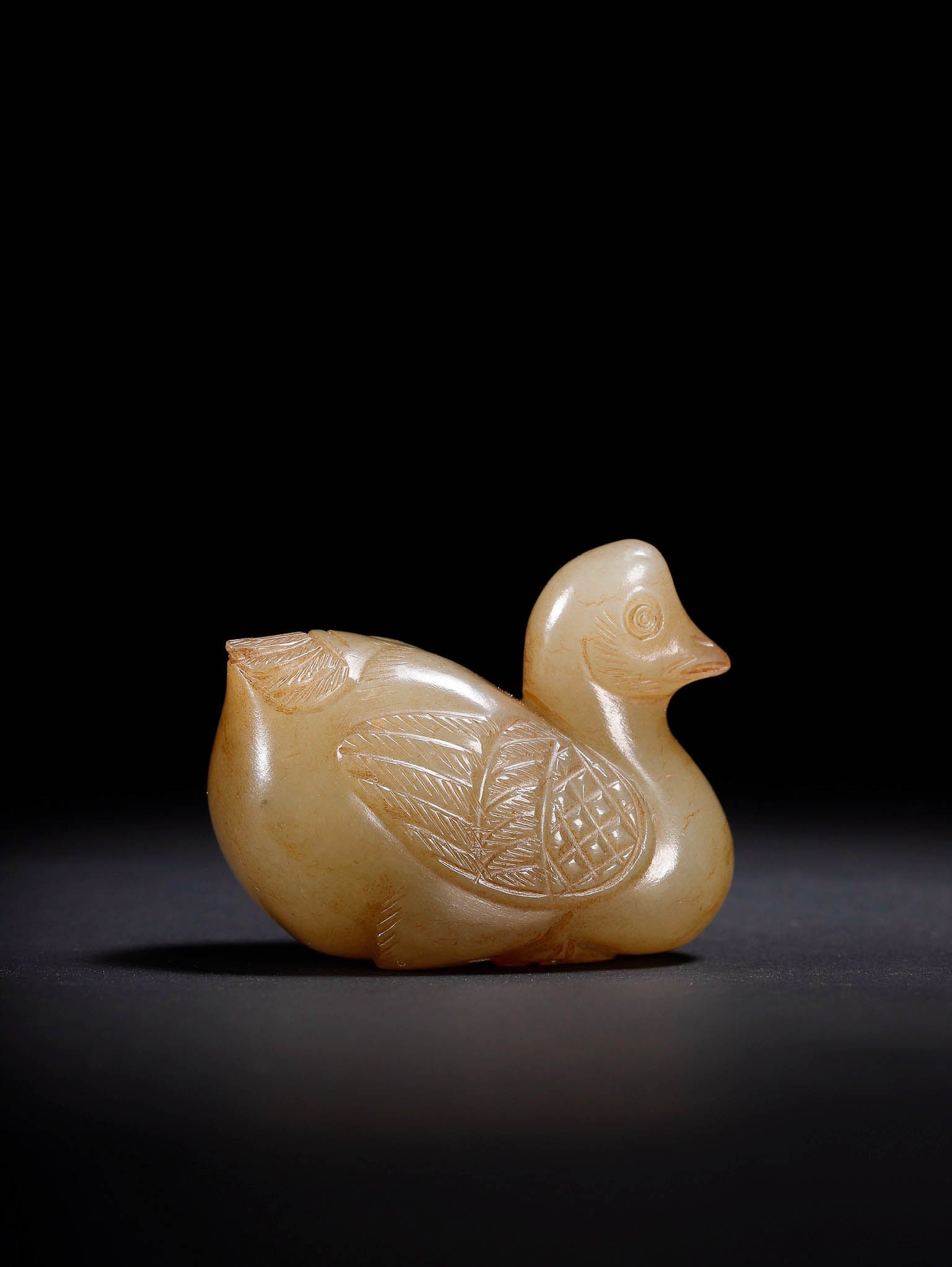 Hetian Jade Duck?Shaped Pendant - 4