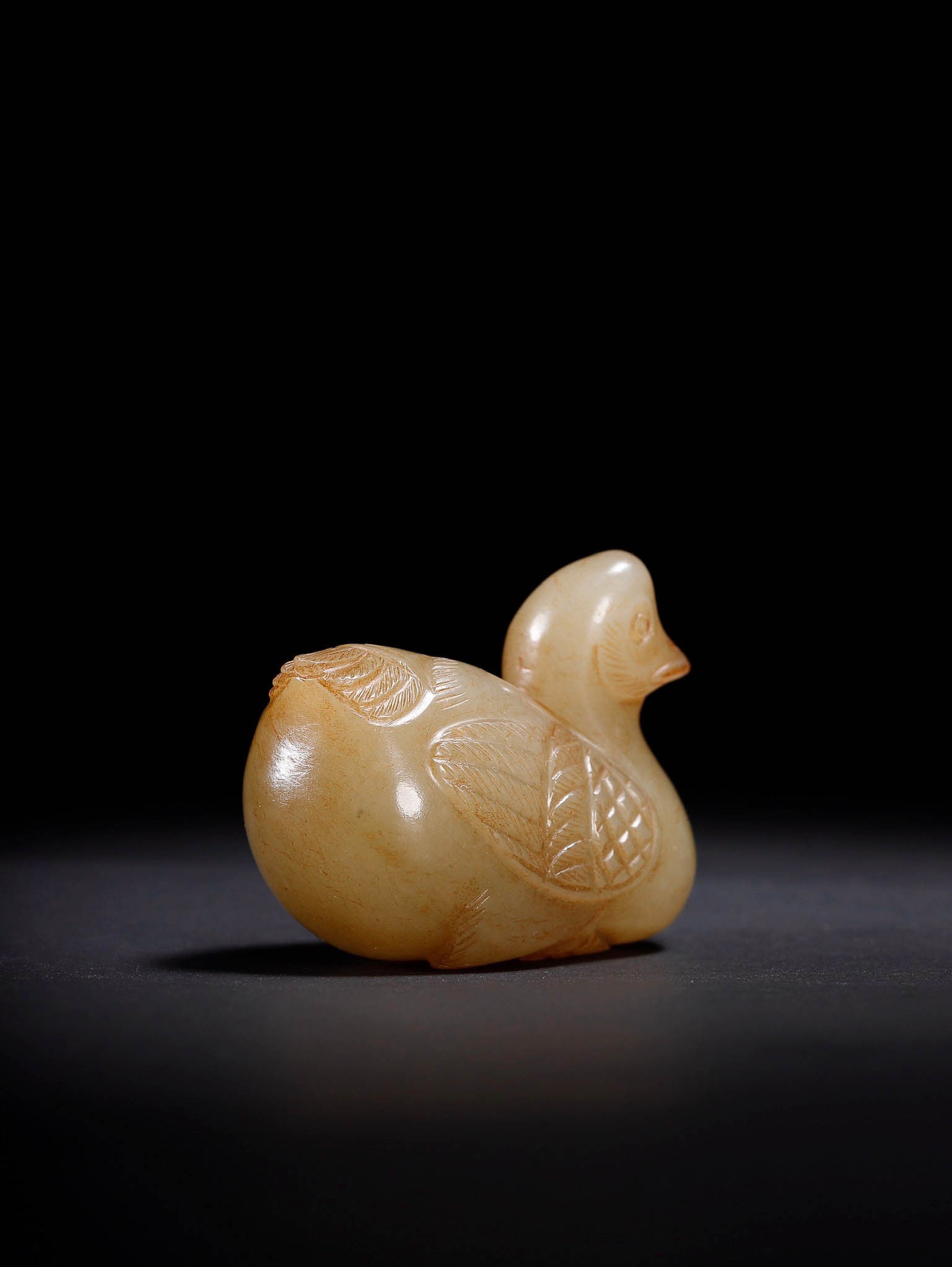 Hetian Jade Duck?Shaped Pendant - 5
