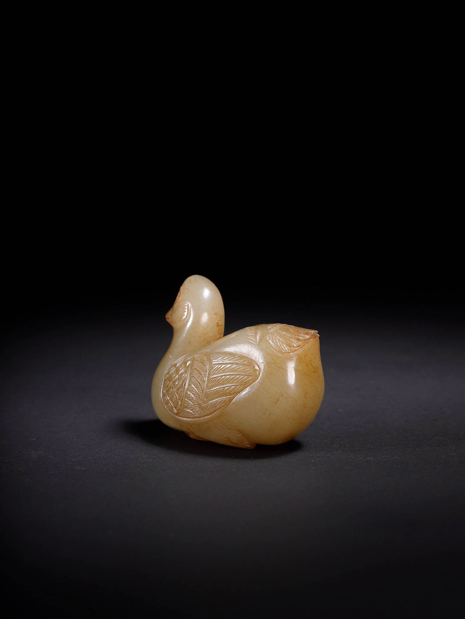 Hetian Jade Duck?Shaped Pendant - 6