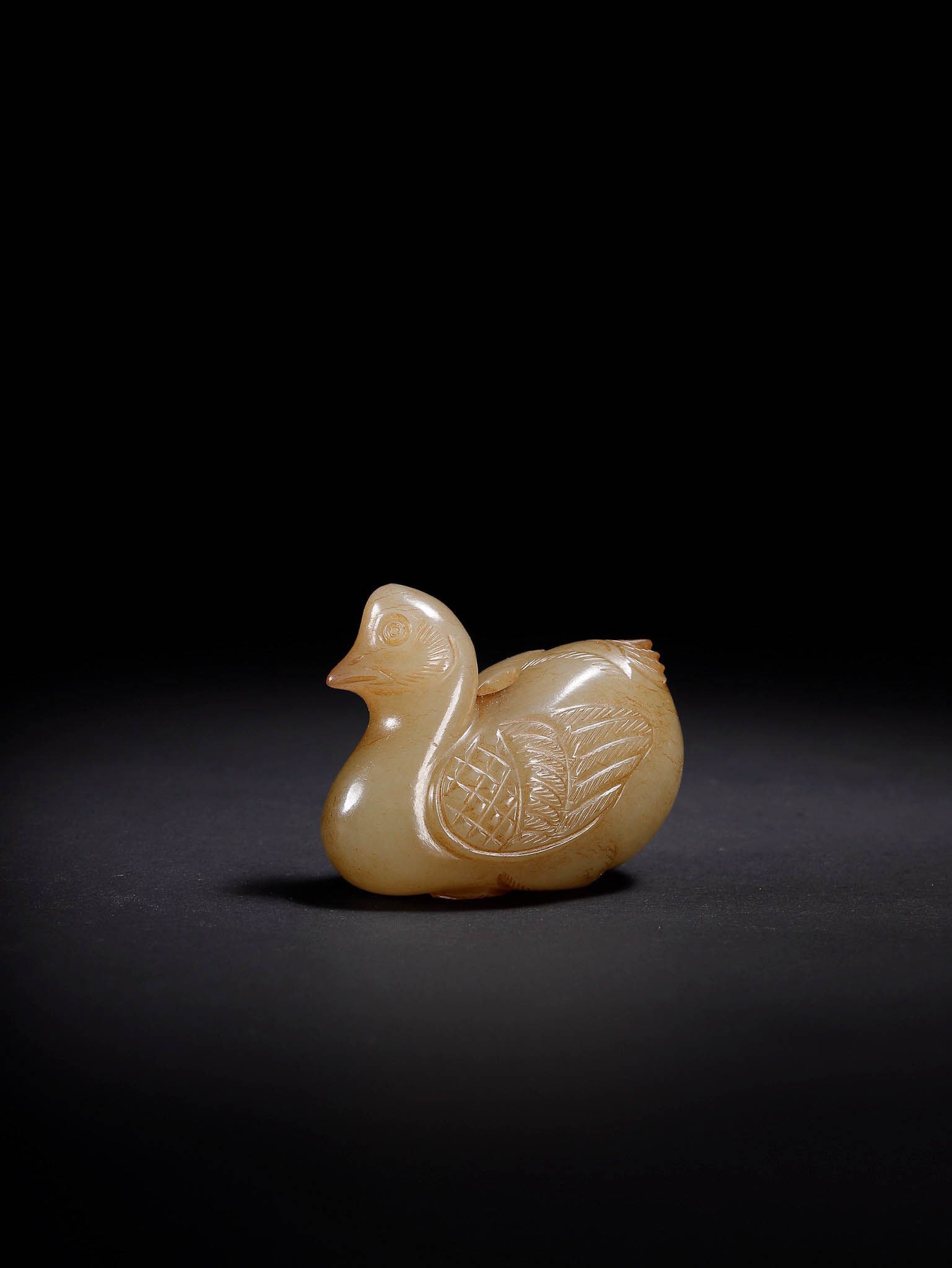 Hetian Jade Duck?Shaped Pendant - 7