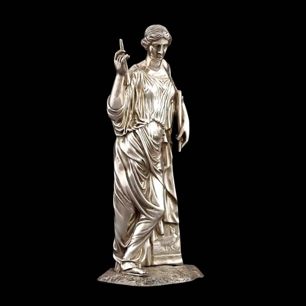 Dutch Sterling?Silver Figurine; - 2