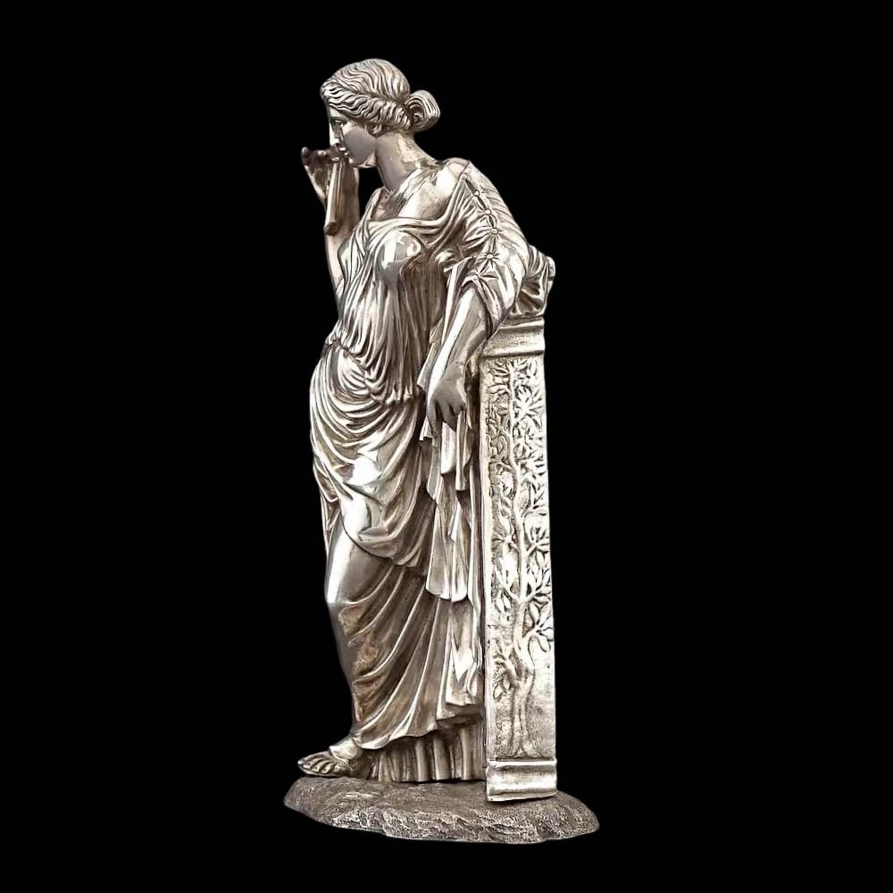Dutch Sterling?Silver Figurine; - 4