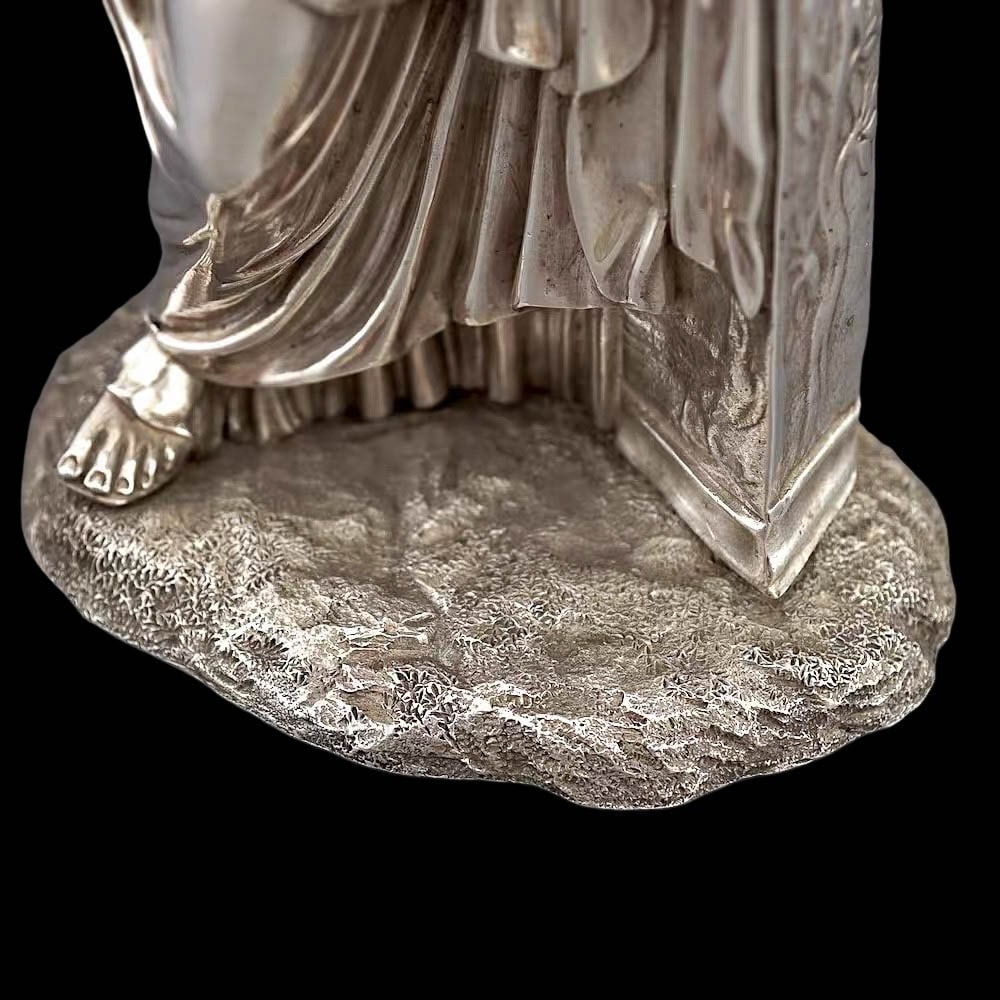 Dutch Sterling?Silver Figurine; - 7