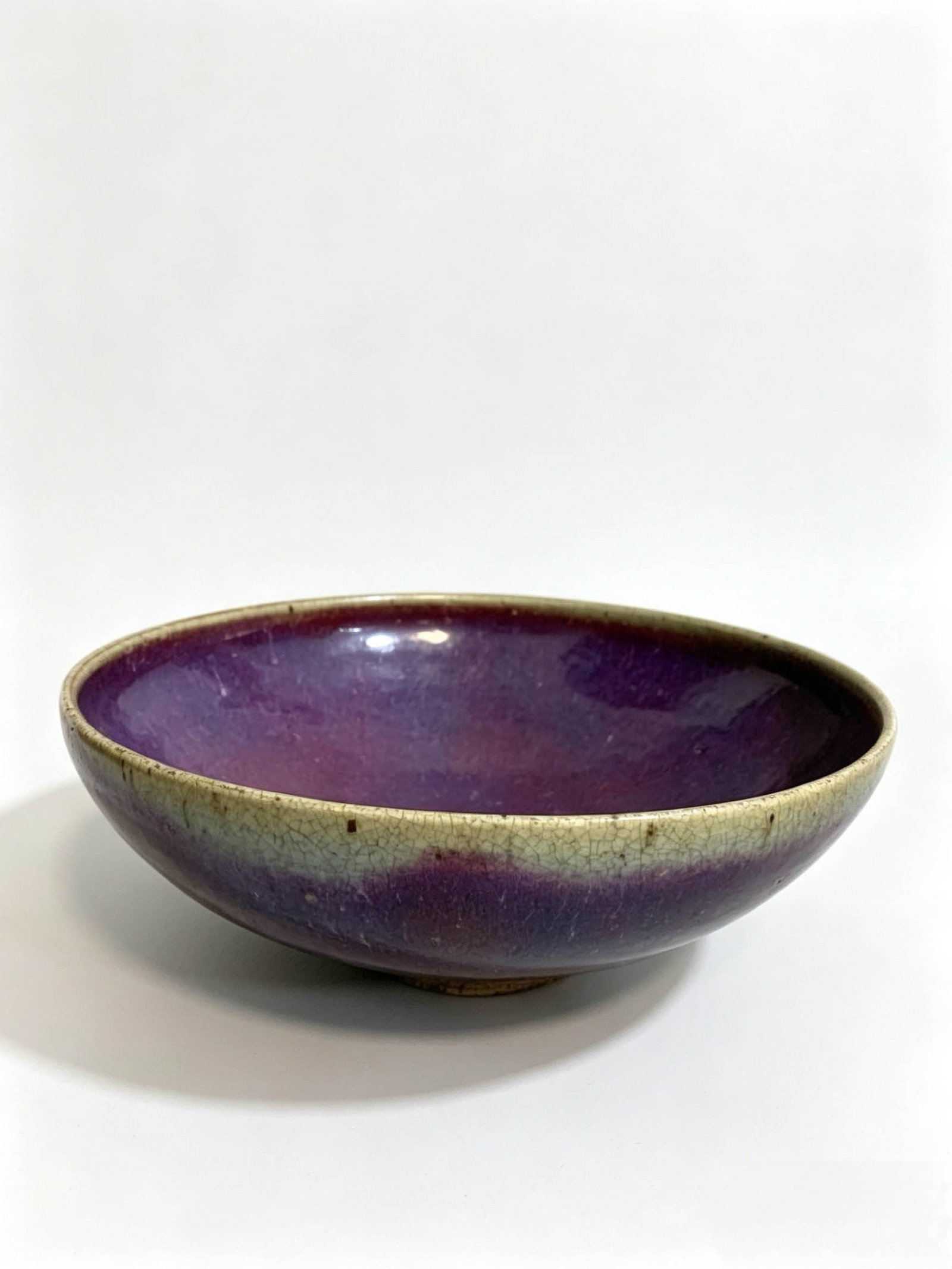 Jun?yao?style Eggplant?Purple Flambe Bowl (1 of 13)