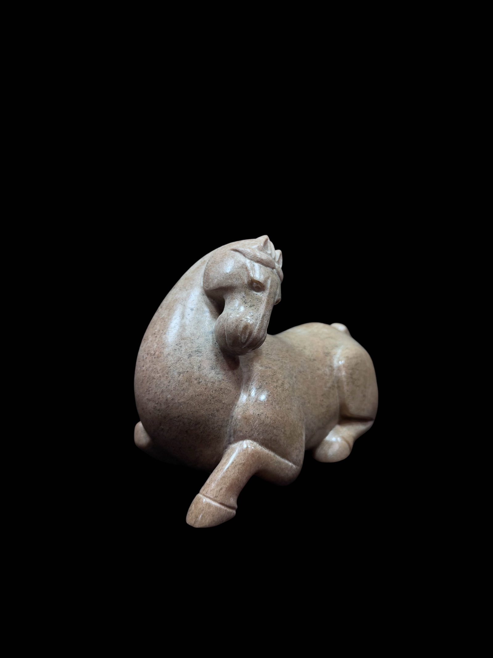 Recumbent Jade Horse - 6