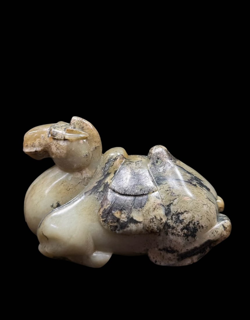 Recumbent Jade Bactrian Camel (1 of 11)