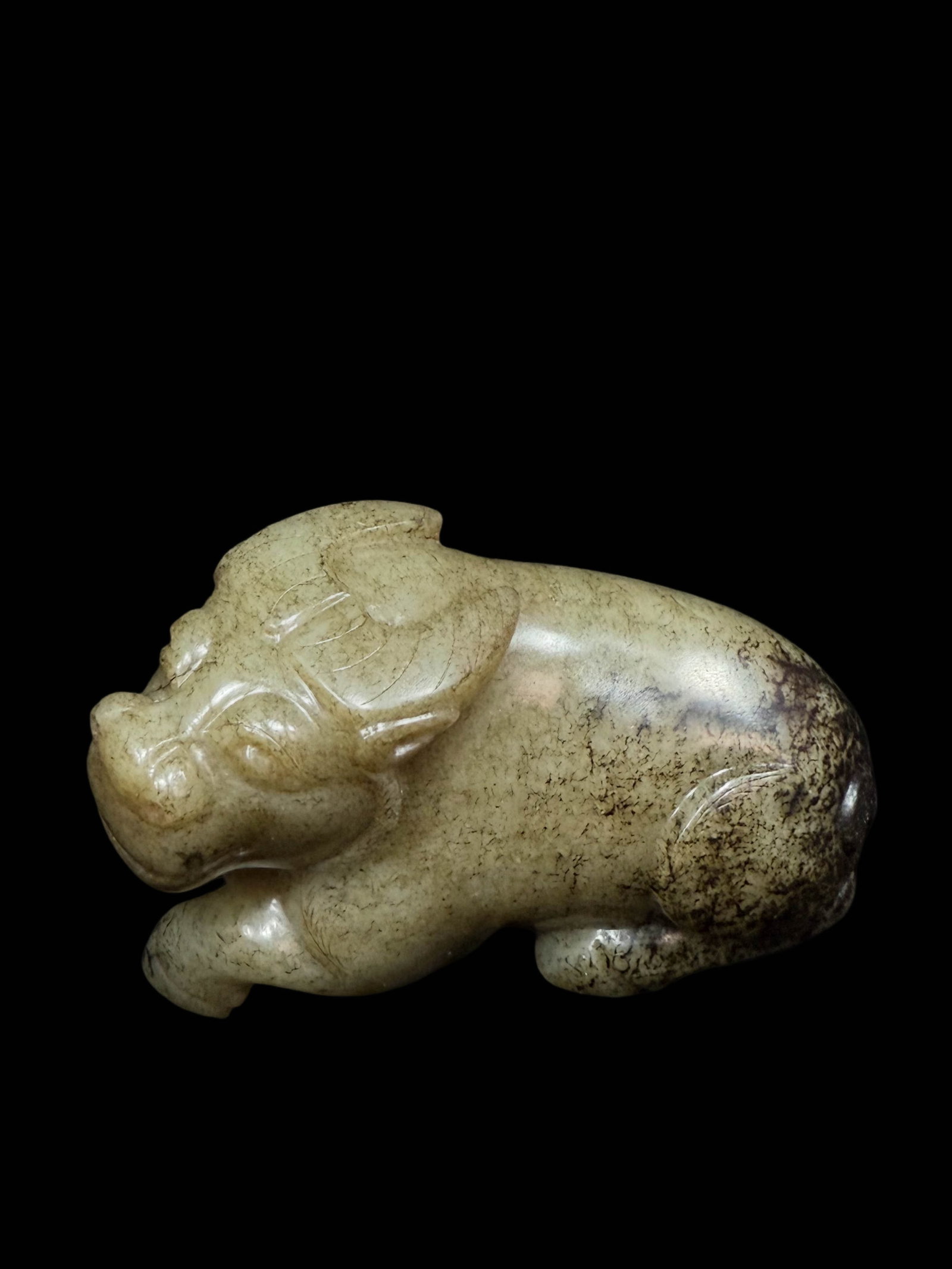 Recumbent Jade Ox - 2