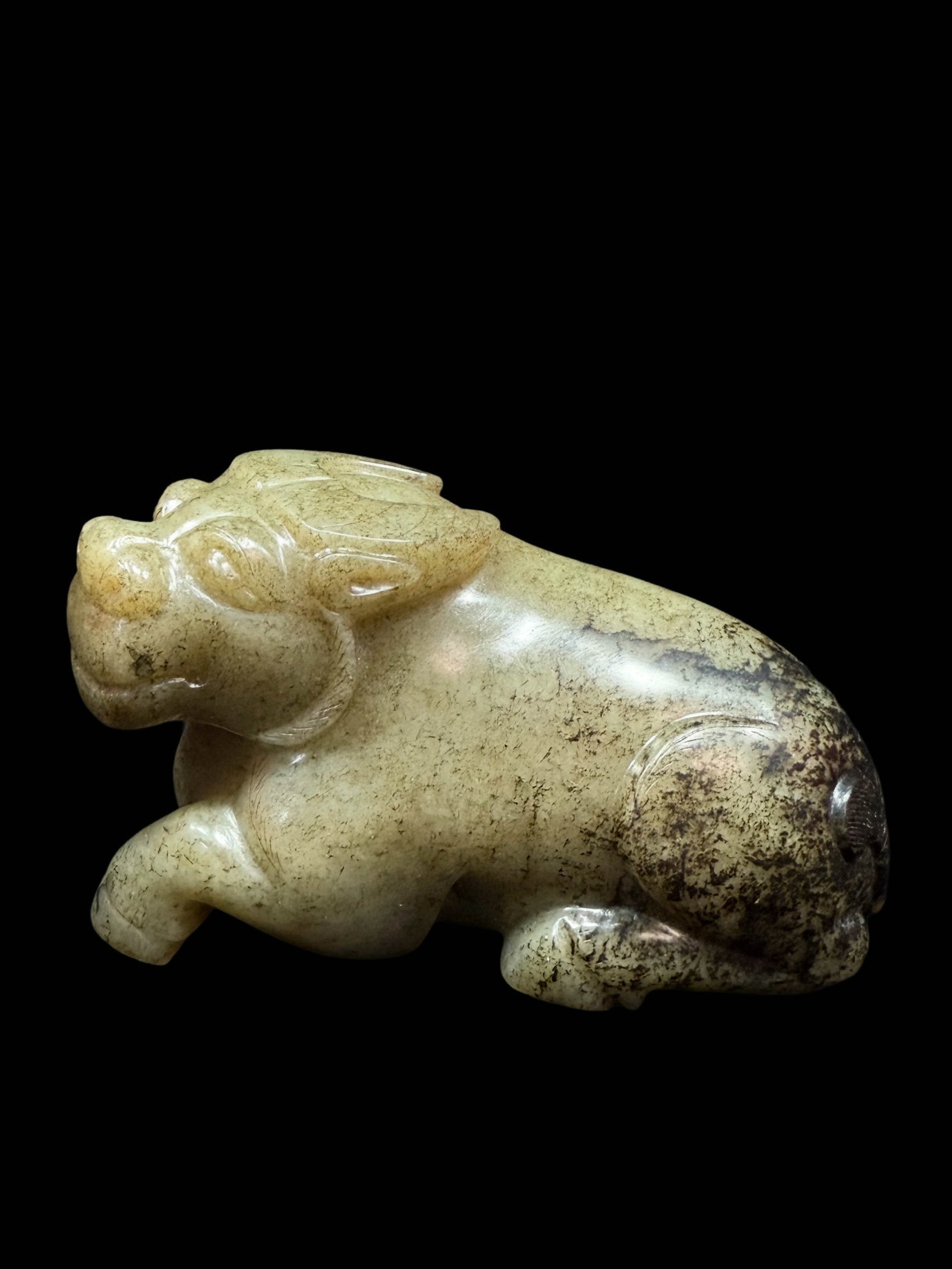 Recumbent Jade Ox - 6