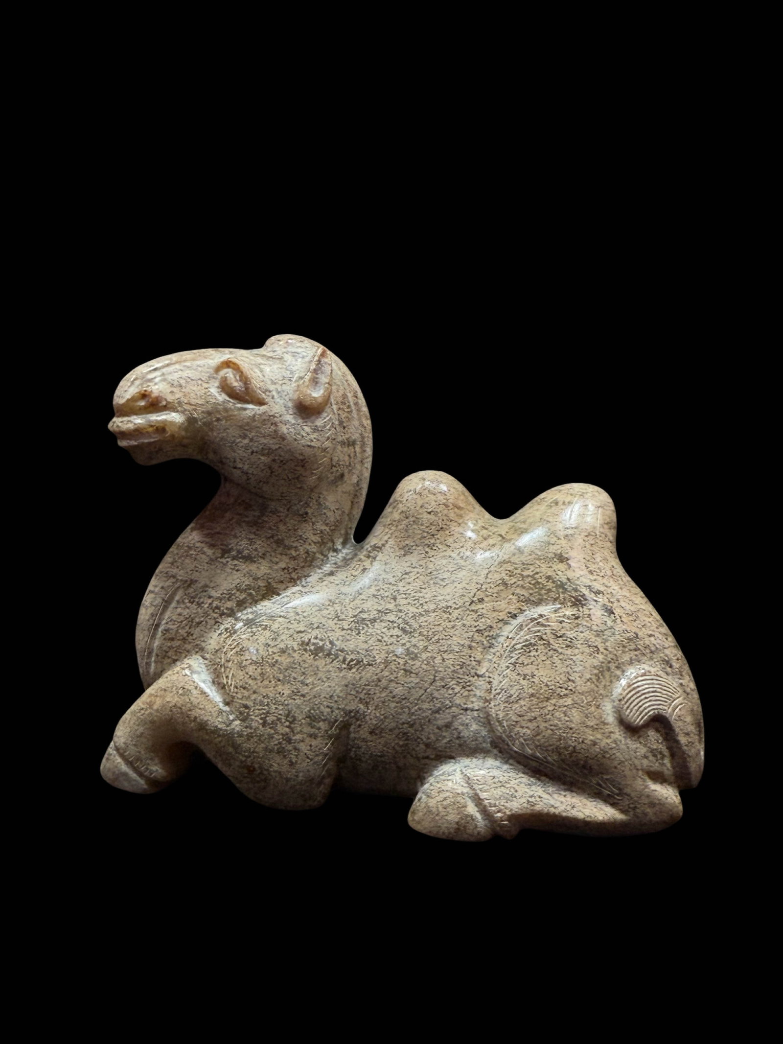 Jade Recumbent Bactrian Camel - 2
