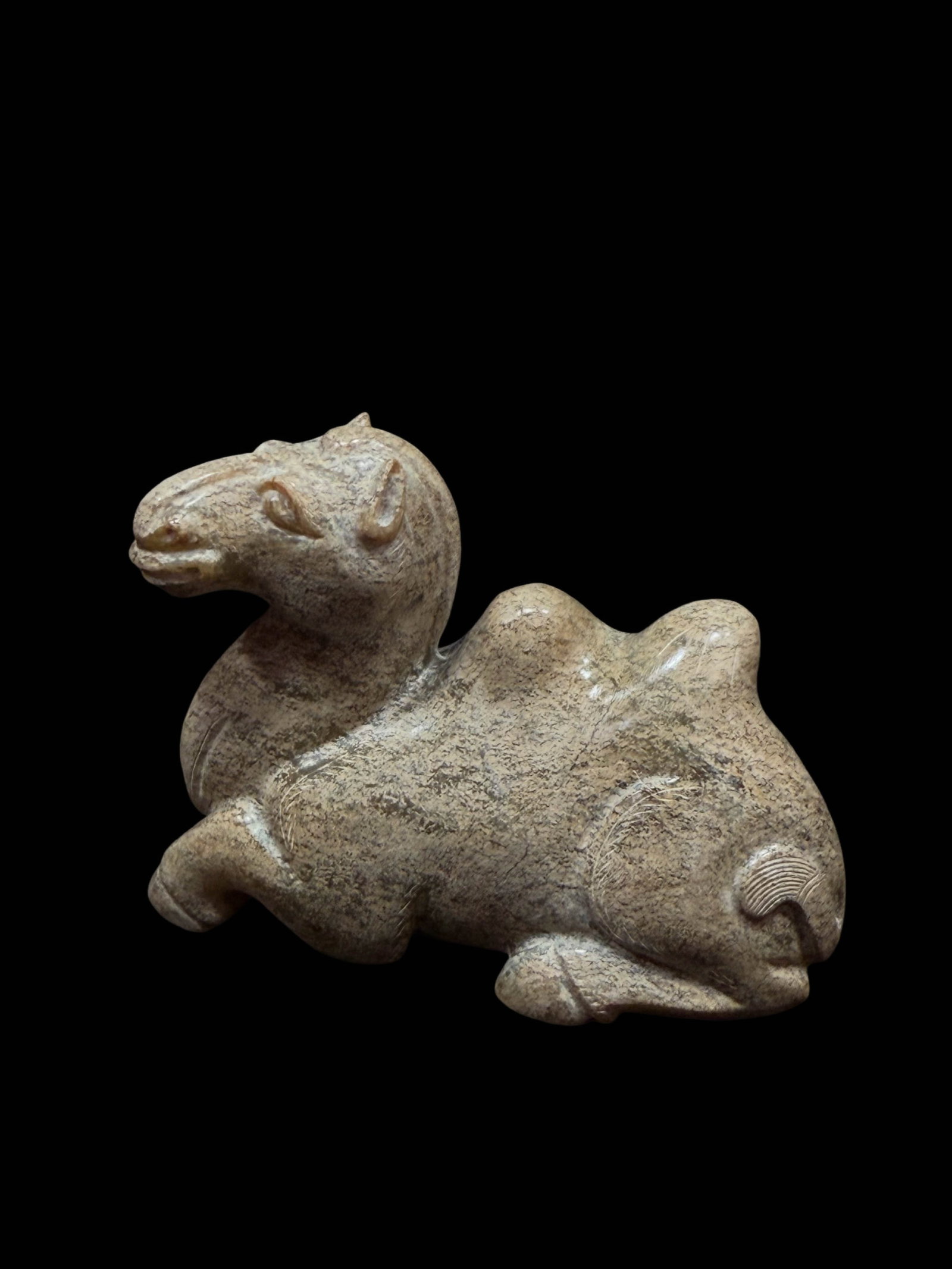 Jade Recumbent Bactrian Camel - 3