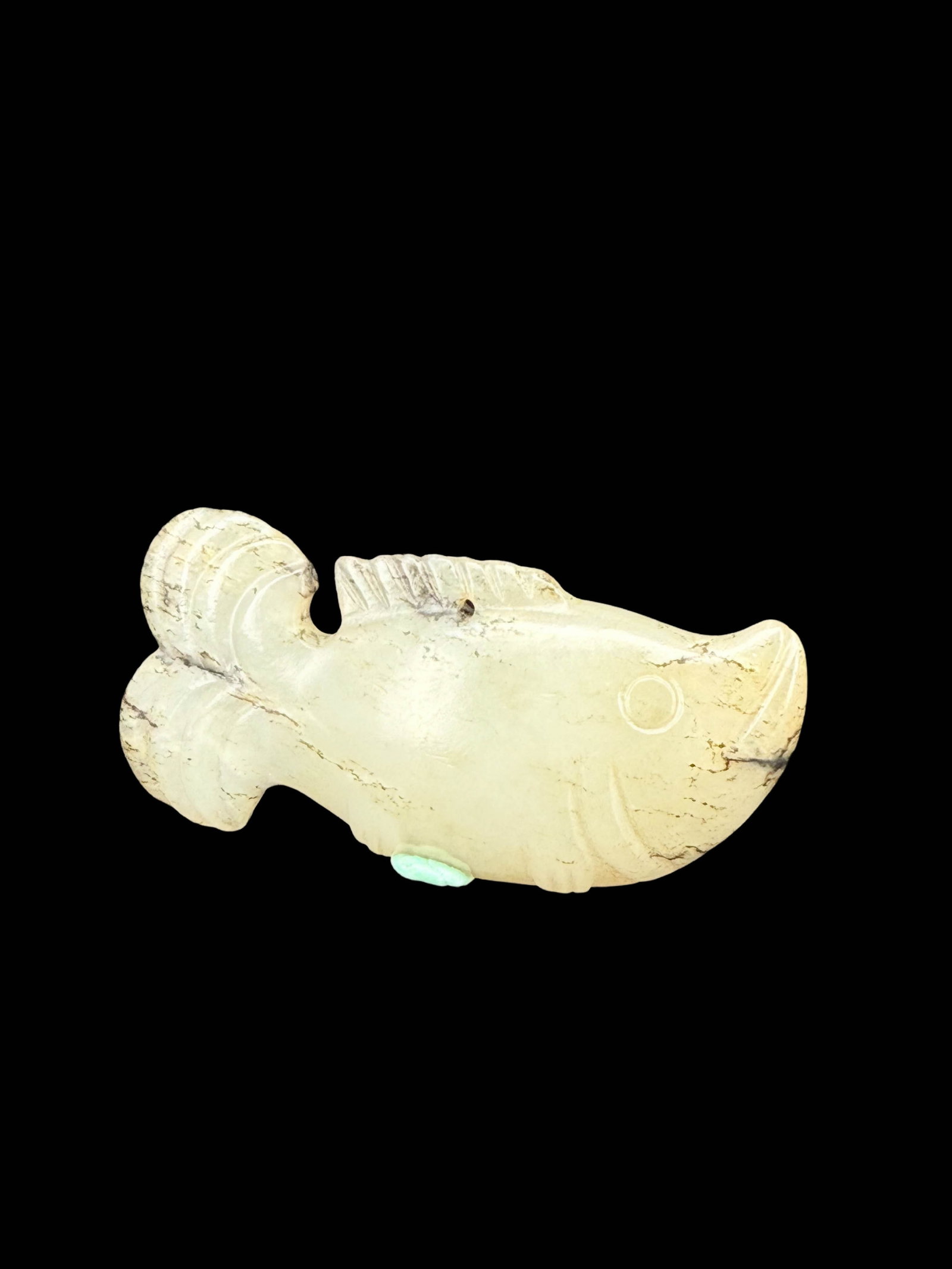 Jade Fish Pendant - 2