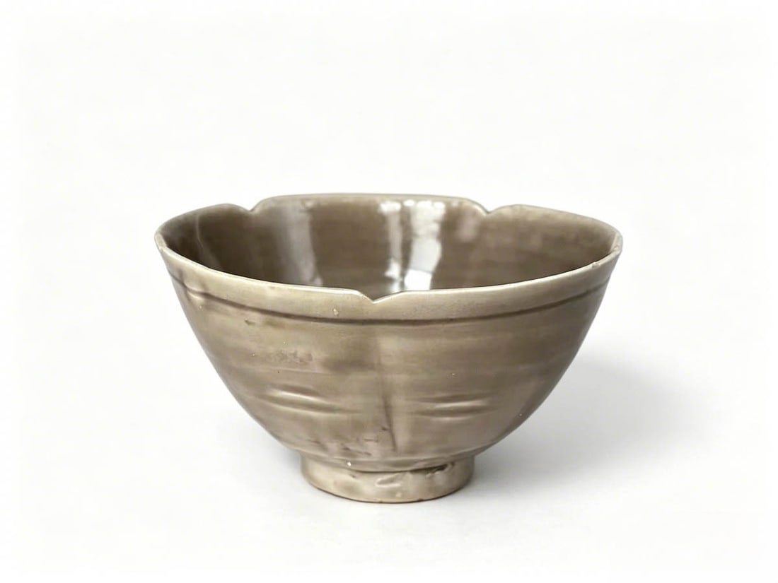 Five Dynasties to Northern Song Dynasty Yaozhou Kiln Celadon Floral Rim Cup (1 of 6)