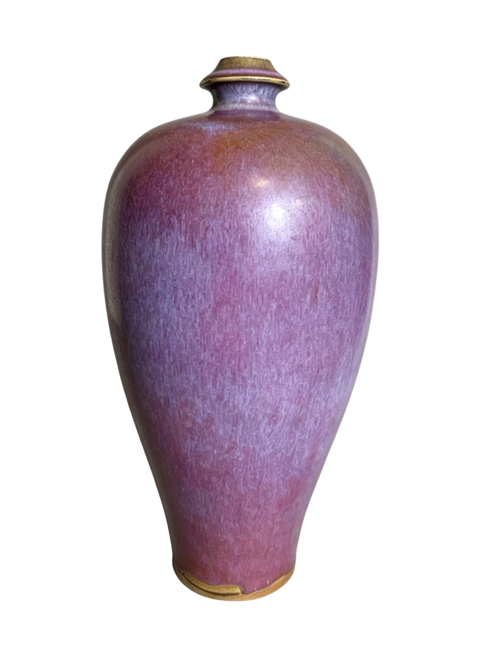 Jun?yao Rose?Purple Glaze Meiping Vase (1 of 9)