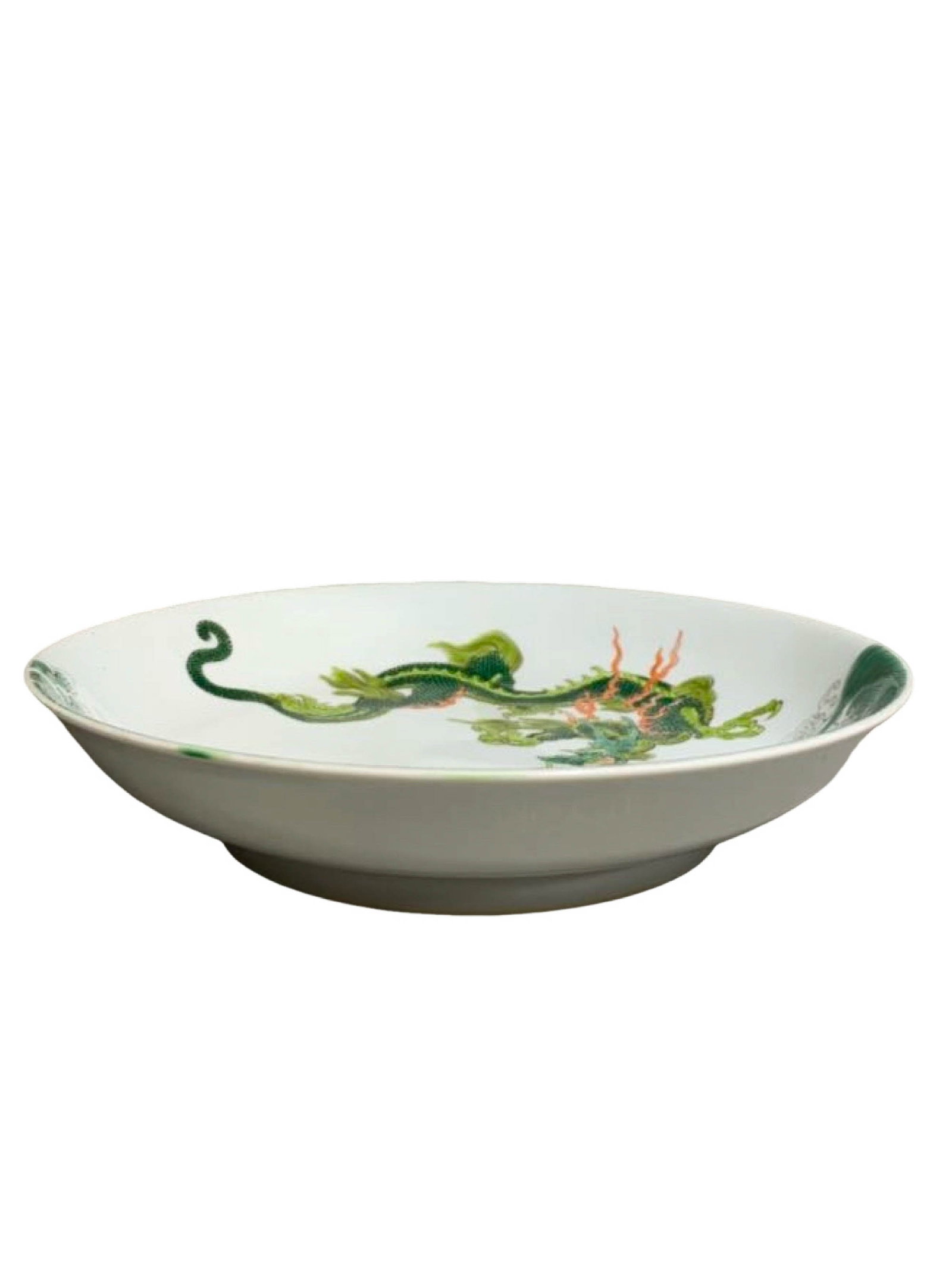 Wucai Dragon?Pattern Dish, Yongzheng Mark - 3