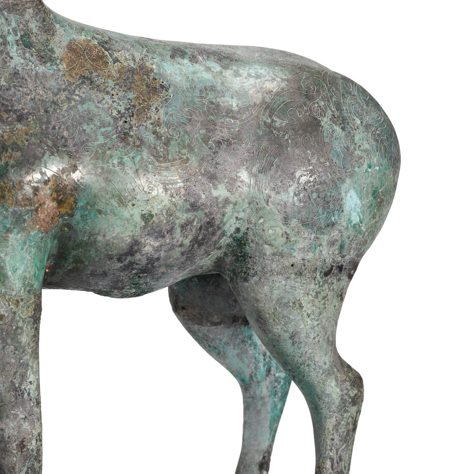 Bronze Neighing?Horse - 3