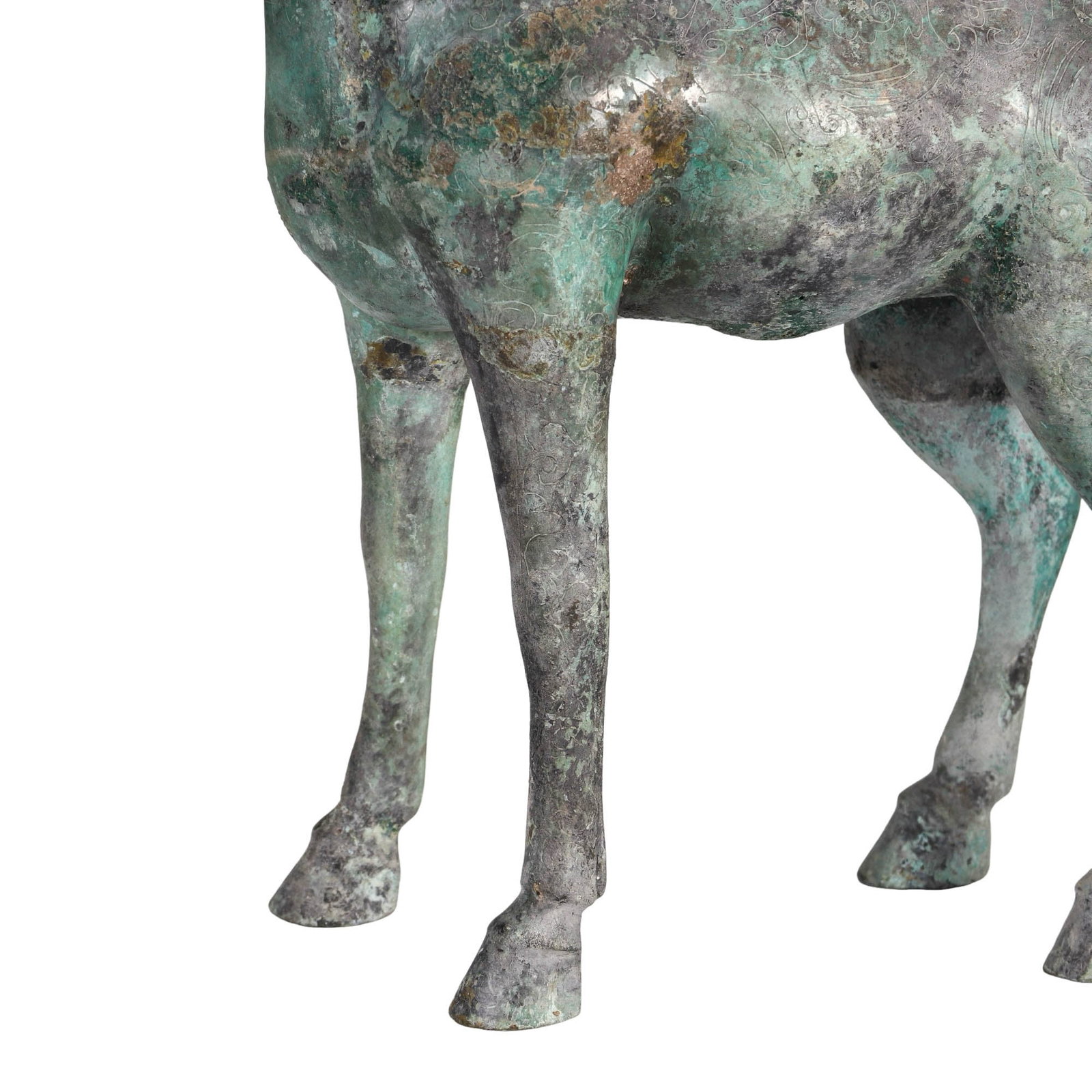 Bronze Neighing?Horse - 4