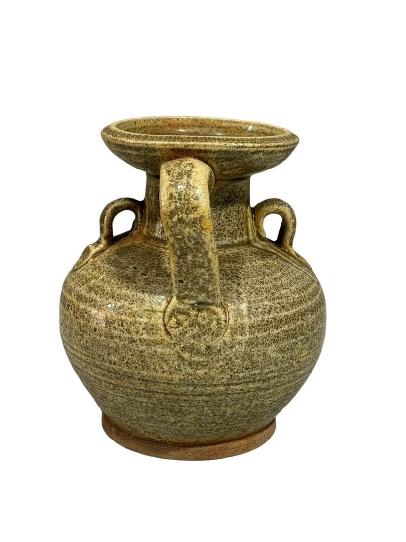 Celadon Dish?Mouthed Ewer with Two Loops - 10