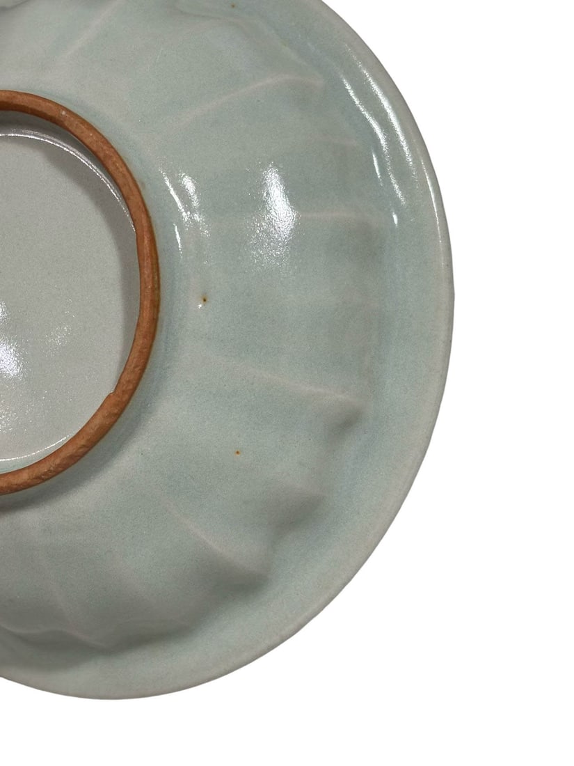 Longquan Celadon Washer with Applied Twin?Fish Decoration - 6