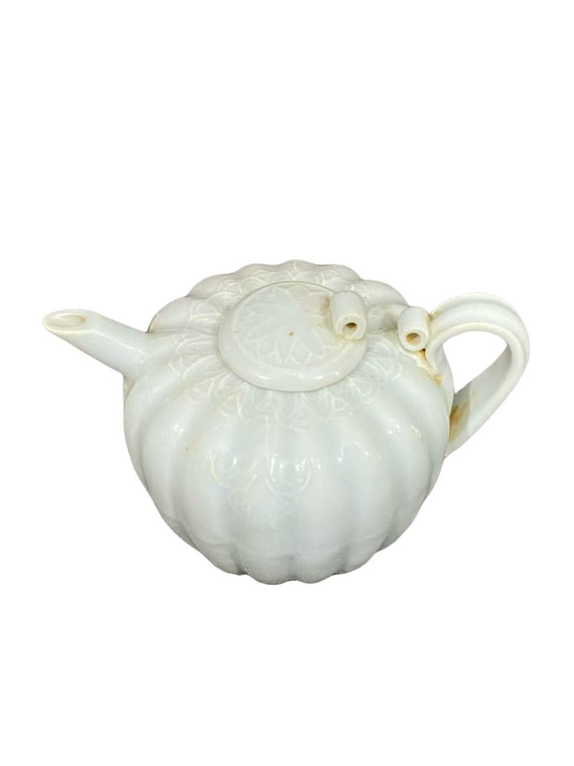 Yingqing?Glazed Melon?Ribbed Ewer - 2