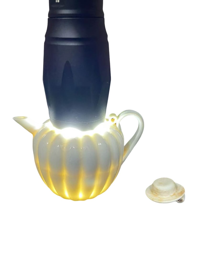 Yingqing?Glazed Melon?Ribbed Ewer - 3
