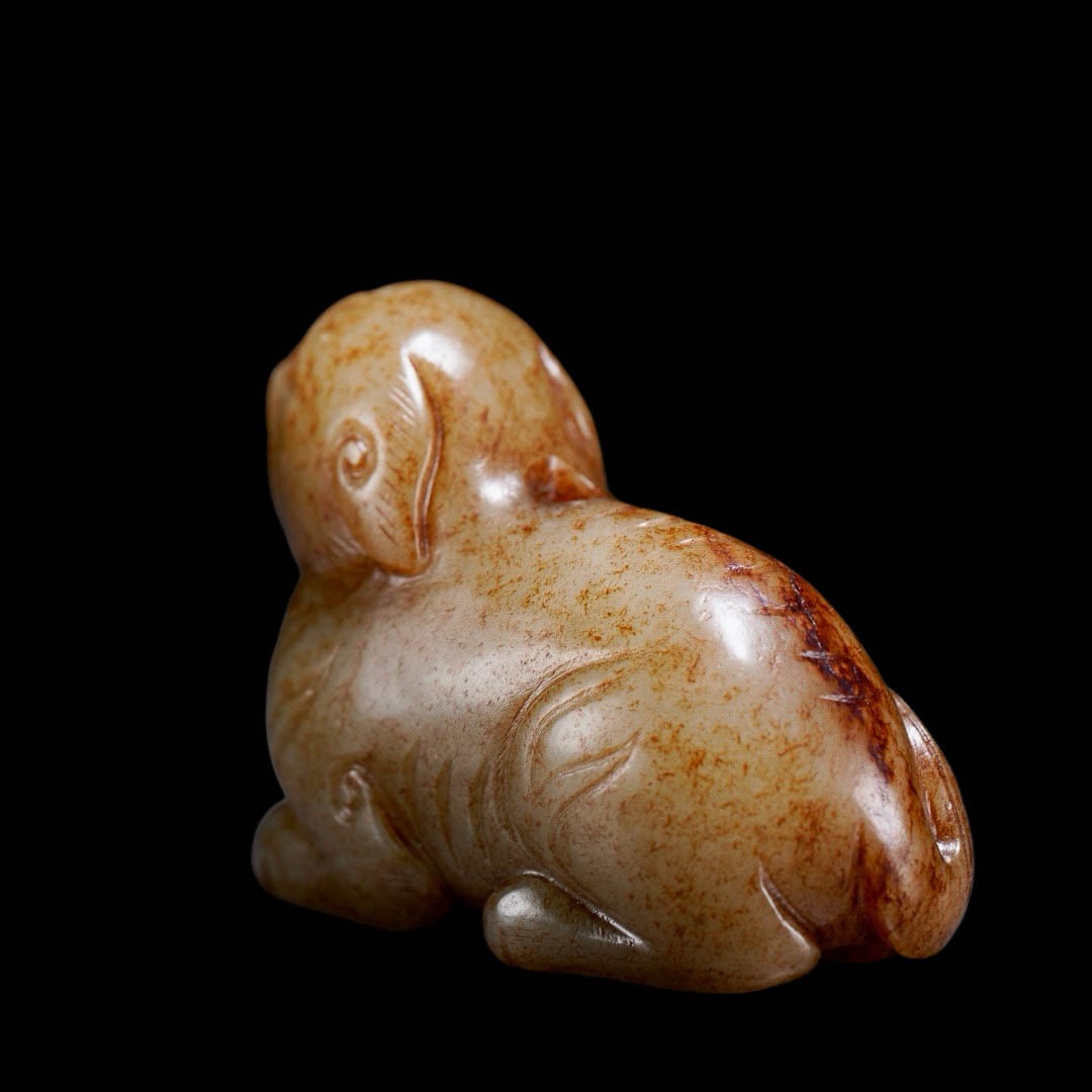 Hetian Jade Mythical?Beast Handpiece - 6