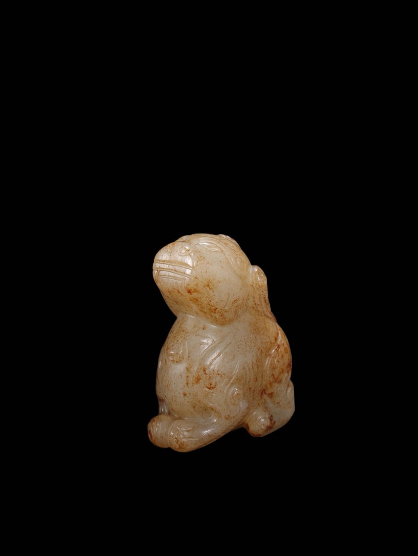 Hetian Jade Mythical Beast - 2