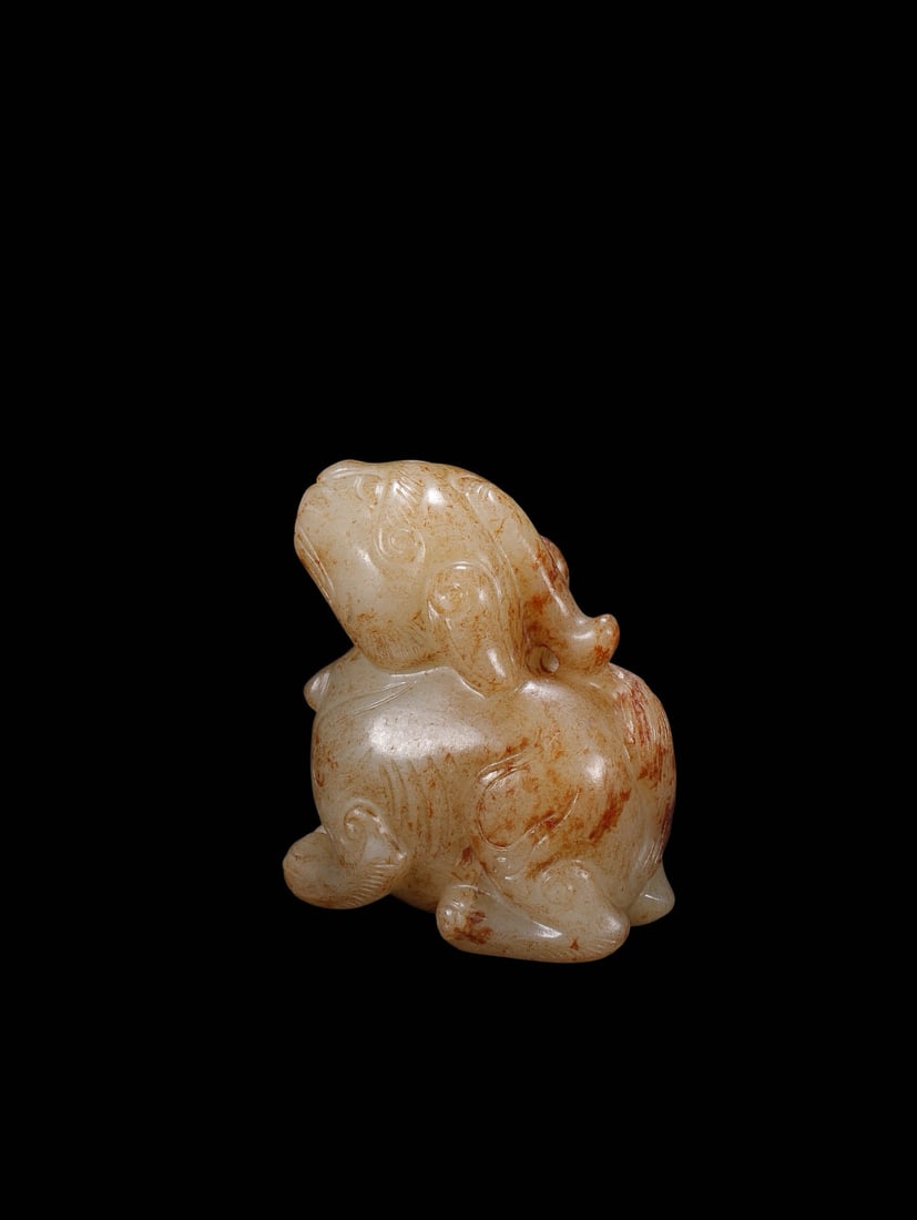Hetian Jade Mythical Beast - 3