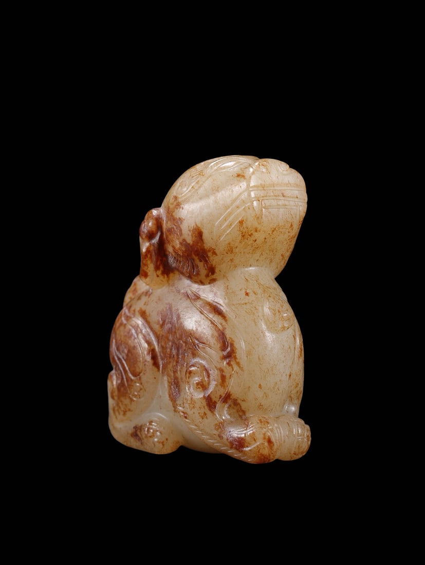 Hetian Jade Mythical Beast - 8