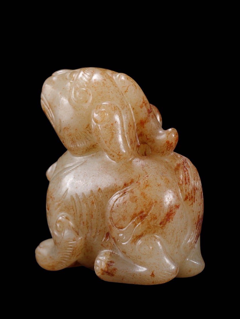 Hetian Jade Mythical Beast - 9