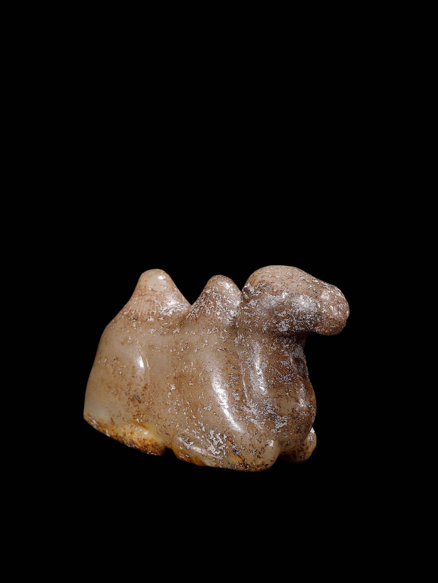 Hetian Jade Recumbent Bactrian Camel - 4