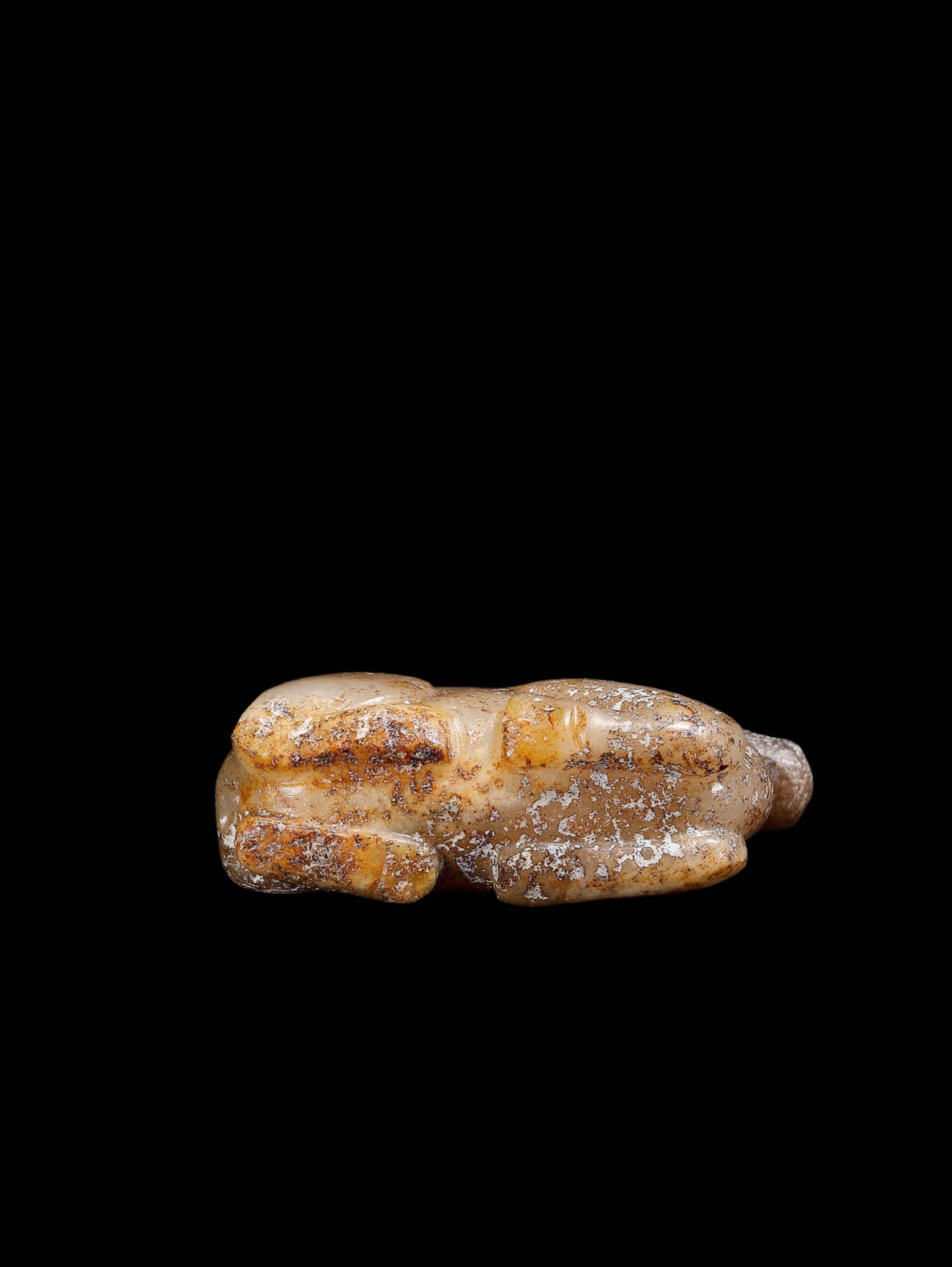 Hetian Jade Recumbent Bactrian Camel - 5