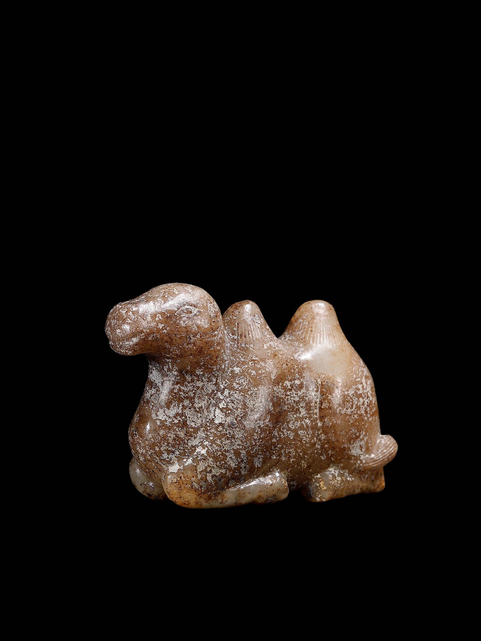 Hetian Jade Recumbent Bactrian Camel - 7