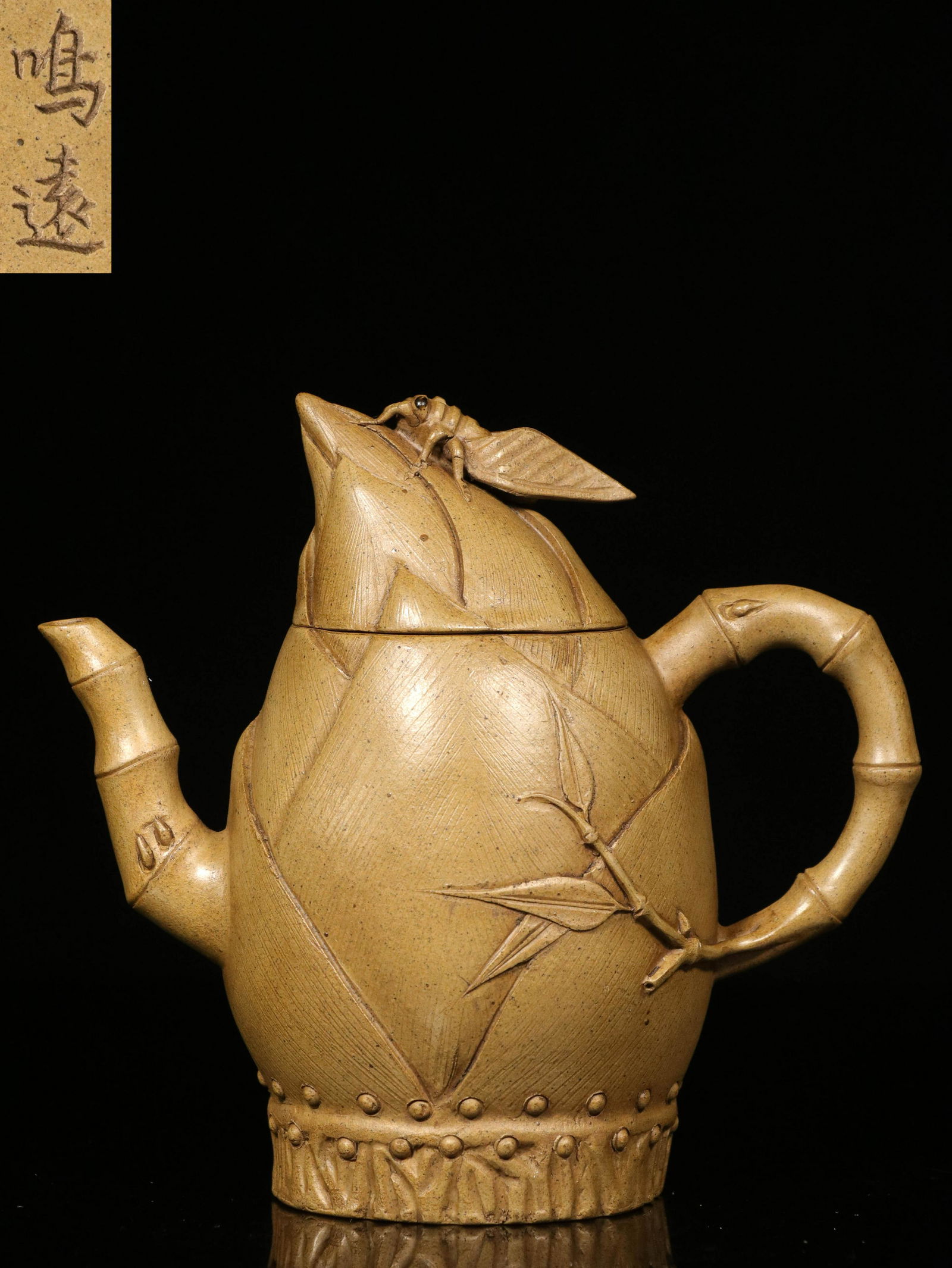 A YIXING GLAZED TEAPOT (1 of 9)