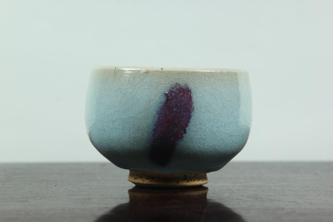 A PURPLE SPLASHED JUN WASHER (1 of 9)