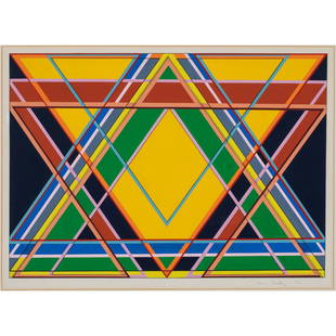 Sean Scully (born in 1945): Sean Scully (born in 1945) Composition, 1971 1971 Gouache on paper Drawing/Collage or other Work on Paper 48 x 65,5 cm Signed and dated lower right Provenance: - Paris auction sale, Artcurial Briest-P