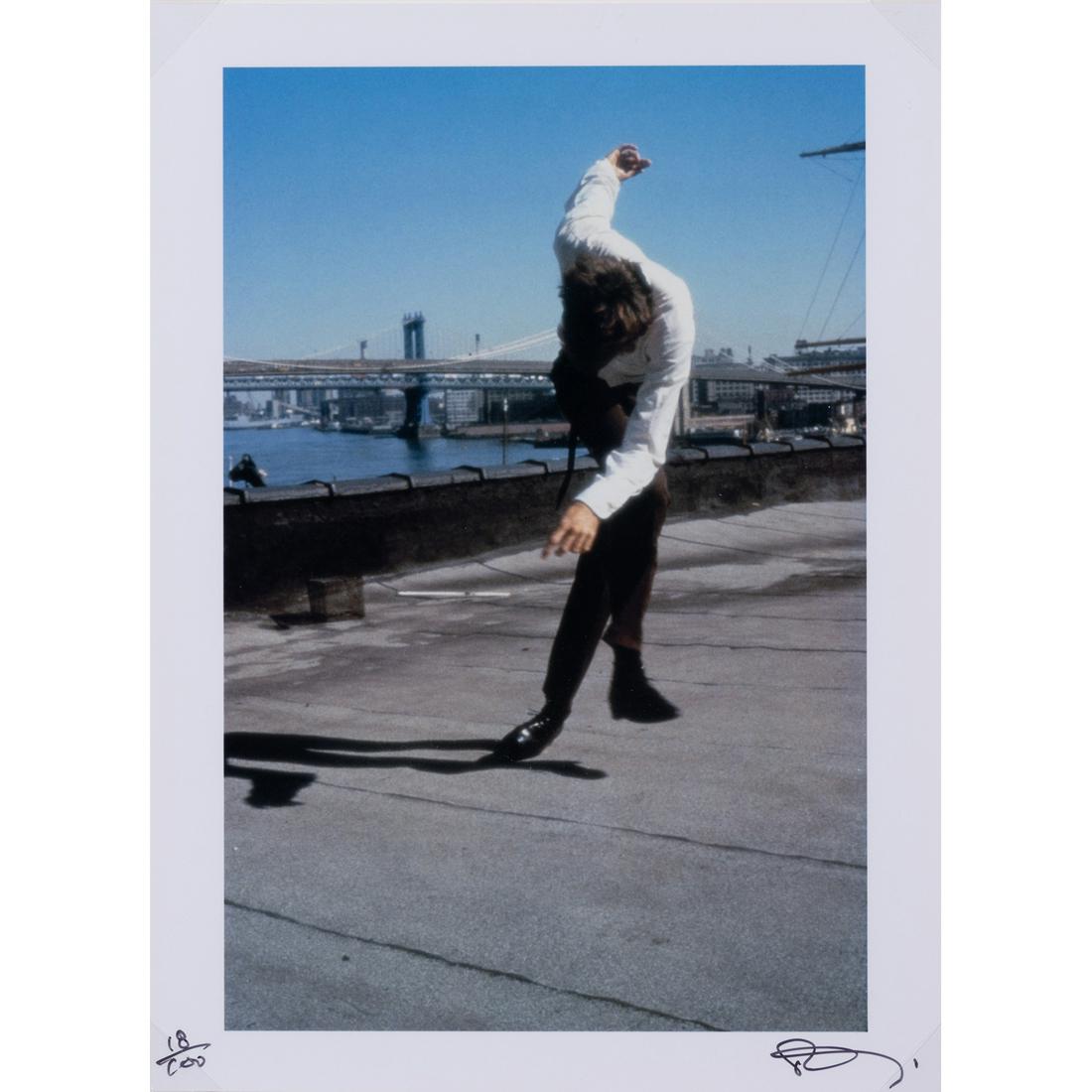 Robert Longo (born 1953): Robert Longo (born 1953) Eric, NYC, 1980 2009 Print C-print in colour on photo paper, all margins (F) : 25.4 x 18.5 cm, (C) : 38 x 31.3 cm Signed and numbered 18/100 with felt