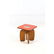 Ettore Sottsass (1917-2007) Side table Molded plywood