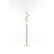 Angelo Lelli (1911-1979) Floor lamp Brass, metal, glass
