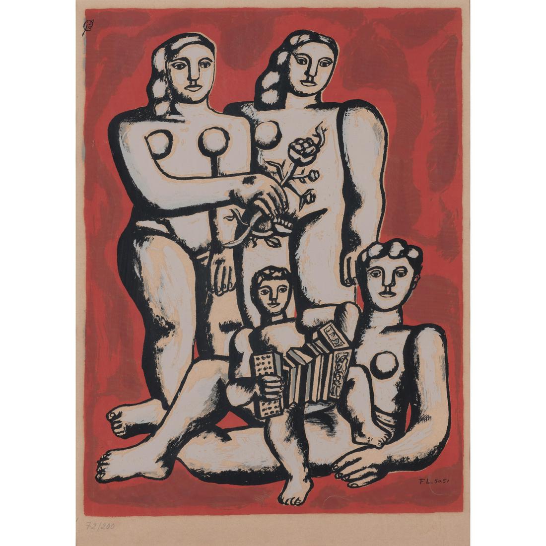 Fernand Leger (1881-1955) Femmes et enfants à (1 of 1)