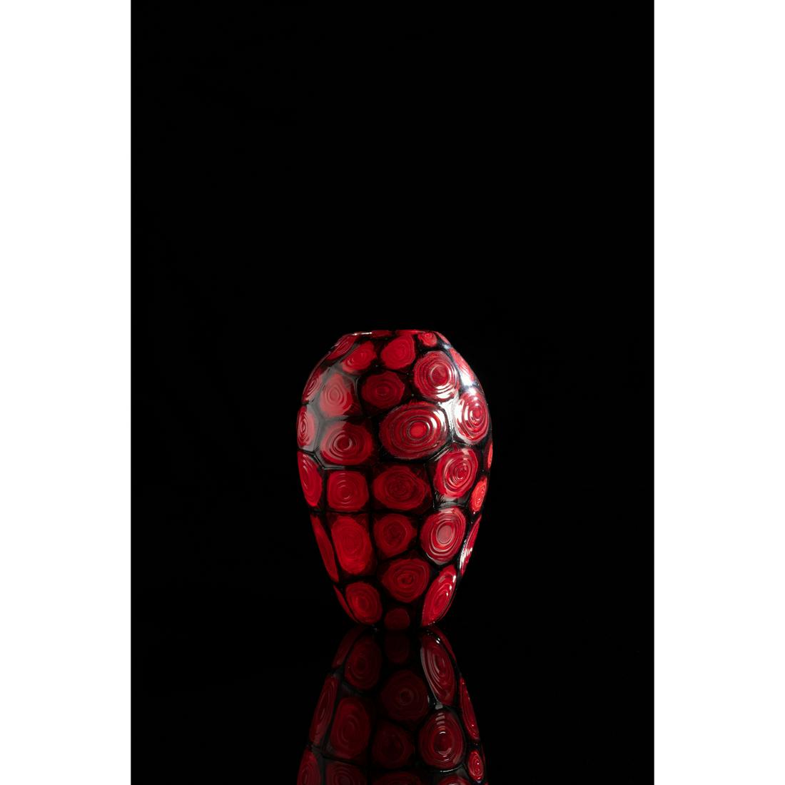 Fratelli Toso (XX) Vase Blown glass (murrine) Creation (1 of 2)