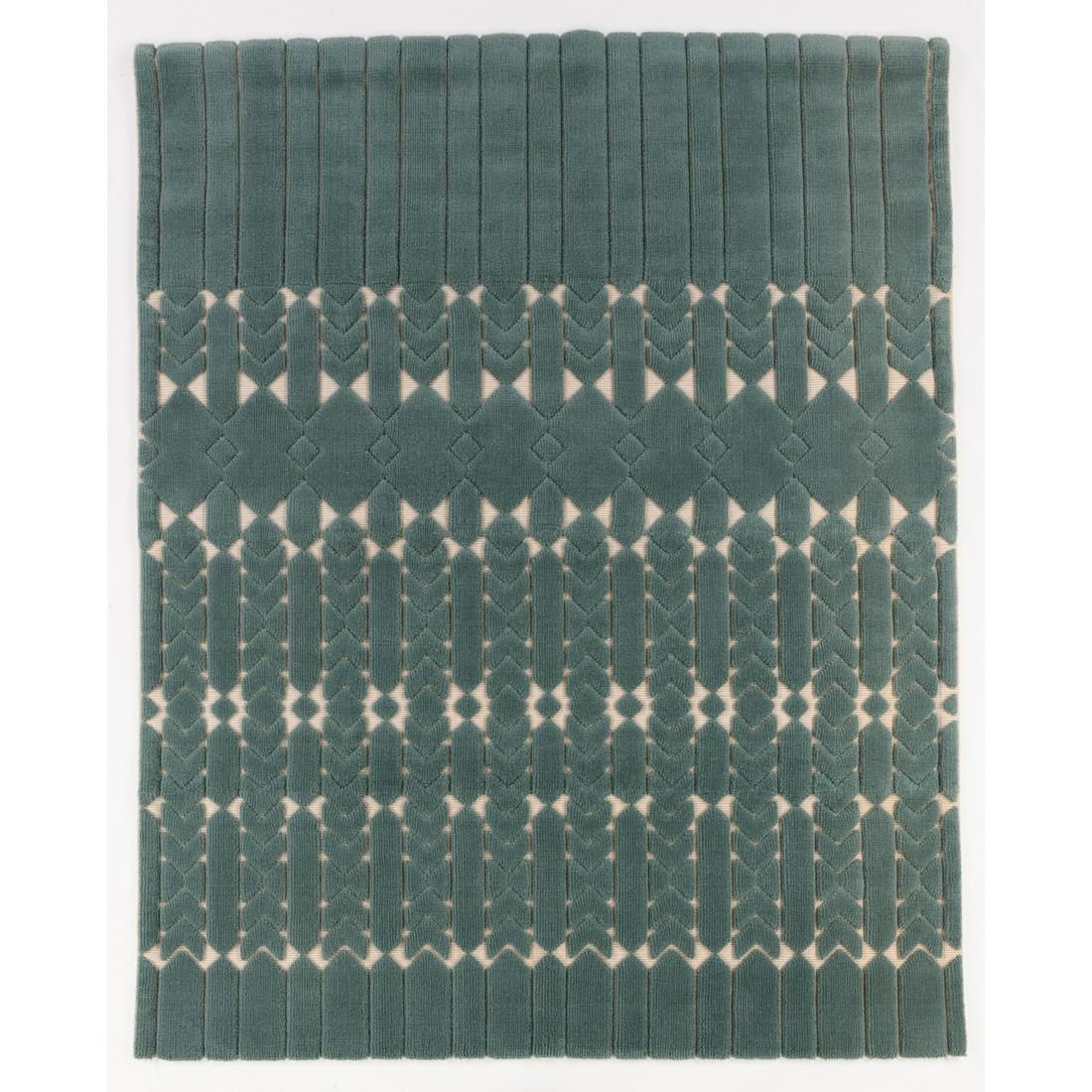 India Mahdavi (born 1962) Jardin 3451 - Unique piece: India Mahdavi (born 1962) Jardin 3451 - Unique piece Jardin Intérieur Collection Carpet Wool, cotton and jute Manufacture Cogolin Manufacturer’s label on the reverse Creation date: 2018 280