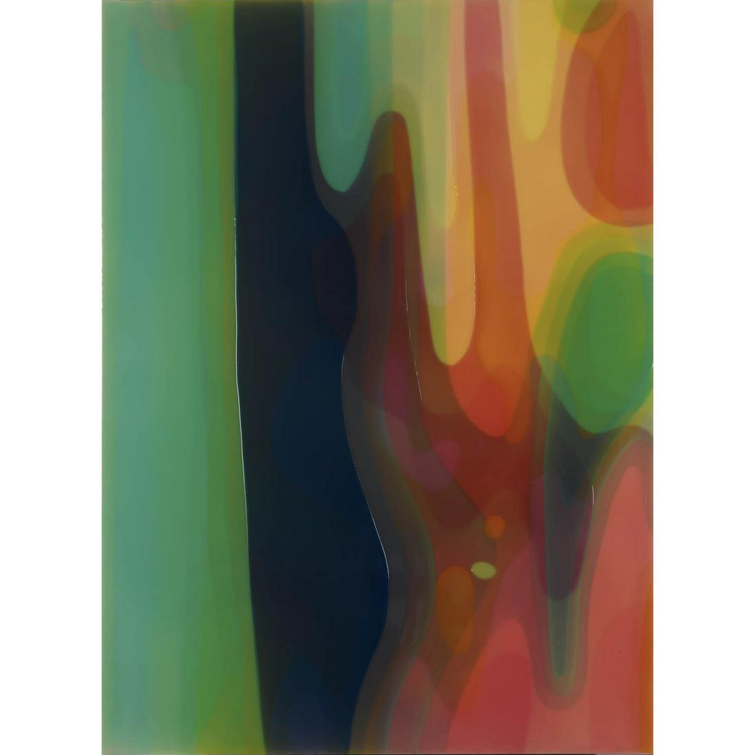 Peter Zimmermann (born 1956) Spike, 2006: Peter Zimmermann (born 1956)Spike, 2006Epoxy resin on canvasSigned, dated and titled on the reverse201,5 x 147 cmProvenance:- Galerie Emmanuel Perrotin, Paris- Purchased from the latter by the current