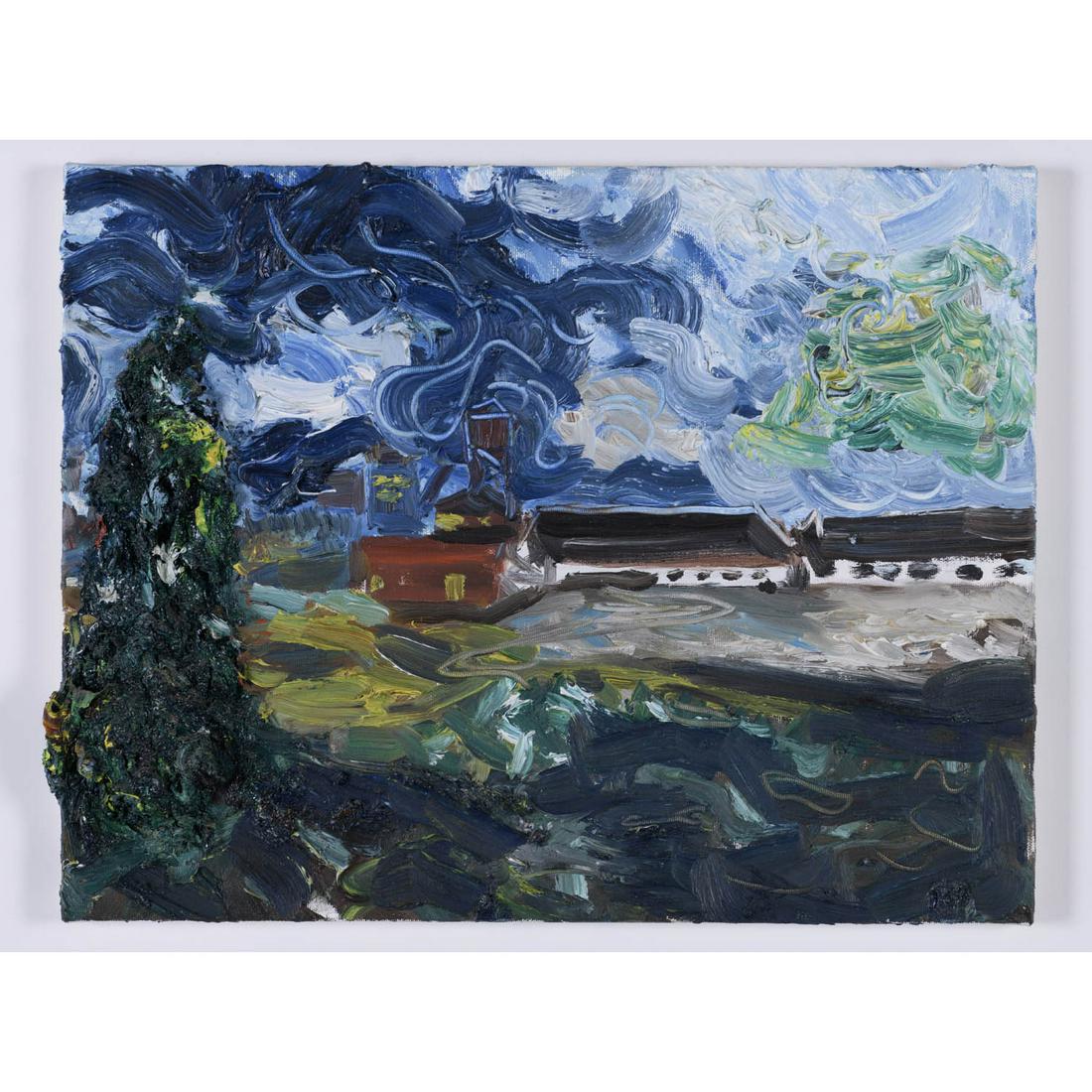 Armen Eloyan (born 1966) 17th to 21rst Century Informal: Armen Eloyan (born 1966)17th to 21rst Century Informal Exotic #117, 2007Oil on canvasSigned and dated on the reverse35 x 45 x 4,5 cmProvenance:- Galerie Bob van Orsouw, Zurich- Purchased from the latt