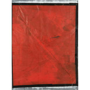 Markus Amm (born in 1969) Untitled (Amm M 373), 2006: Markus Amm (born in 1969)Untitled (Amm M 373), 2006Wallpaper mounted on painted canvas180 x 135 cmProvenance: Galerie Nathalie Obadia, ParisPrivate collection, Brussels