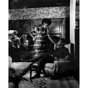 Paul Kodjo (né en 1939, Côte d'Ivoire/Ghana): Paul Kodjo (né en 1939, Côte d'Ivoire/Ghana)Extrait du roman photo "Perdue et retrouvée", 1973Tirage argentiqueEdition 5/8 + 3 EA50 × 60 cm--ExpositionParis, Galerie In Camera,