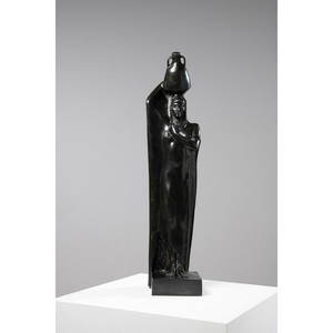 Mahmoud Mouktar (1891-1934, Egypte) Au bord du Nil