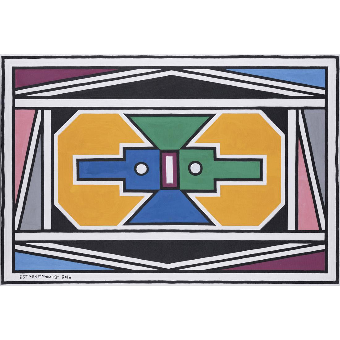 Esther Mahlangu (née en 1935, Afrique du Sud) (1 of 1)