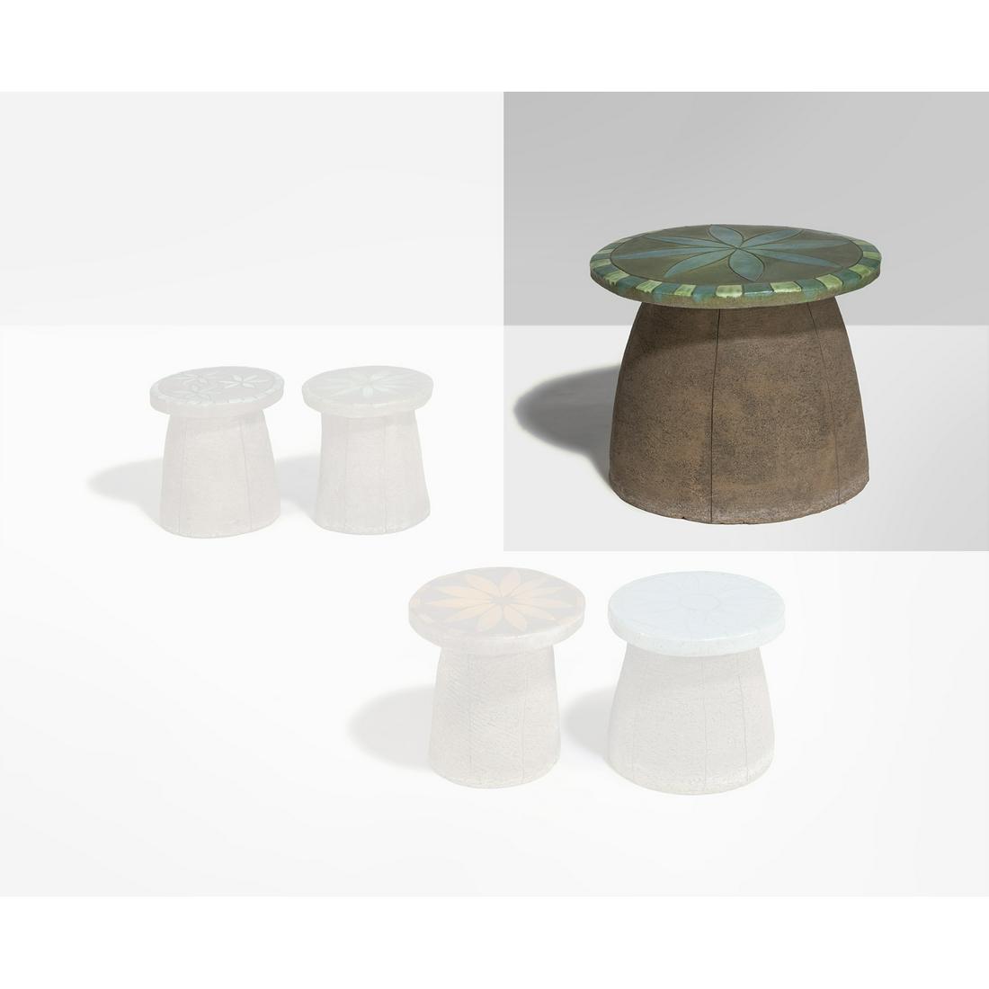 Stan Bitters (20th-21st c.) Coffee table - Unique piece: Stan Bitters (20th-21st c.)Coffee table - Unique pieceCeramicCreation date: circa 1960H 53×Ø 68cm