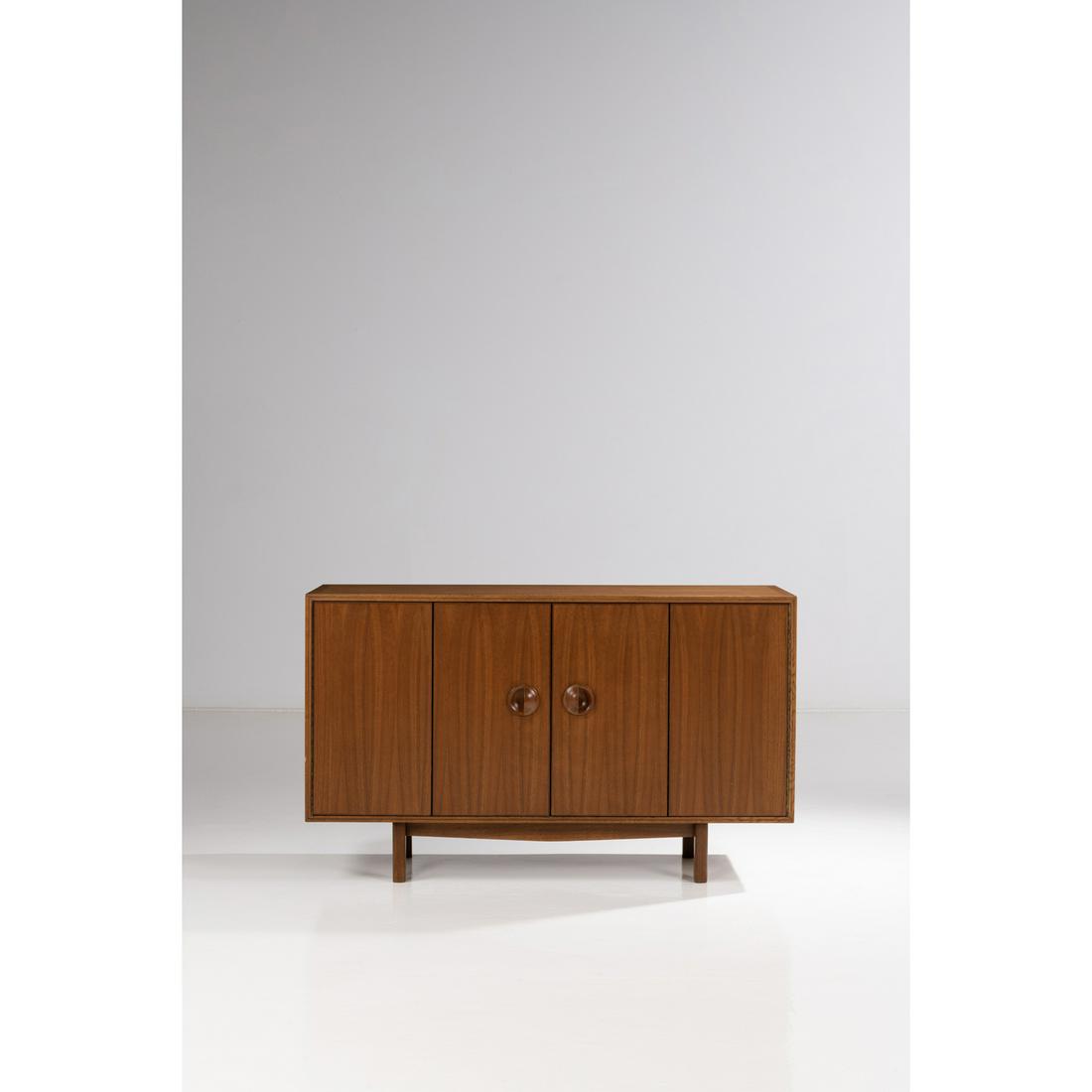 John Kapel Studio (20th c.) Cabinet: John Kapel Studio (20th c.)CabinetWalnut and oak woodModel created circa 1960H 82 × L 137 × P 47 cm